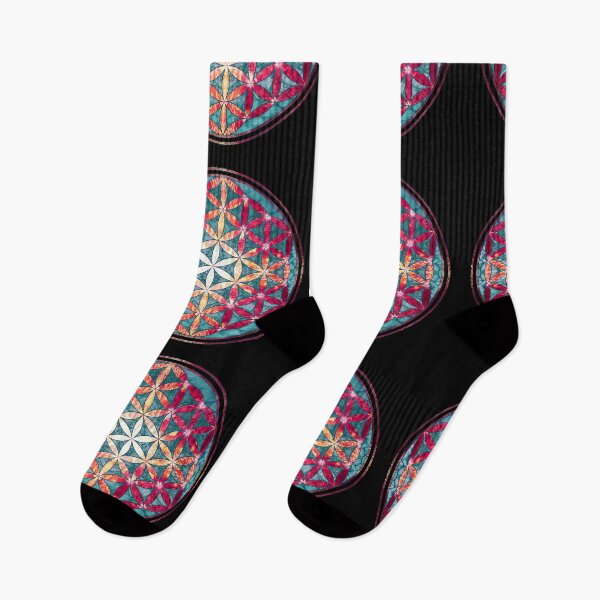 Item preview,  flower of life magenta teal designed and sold by filippobassano.
