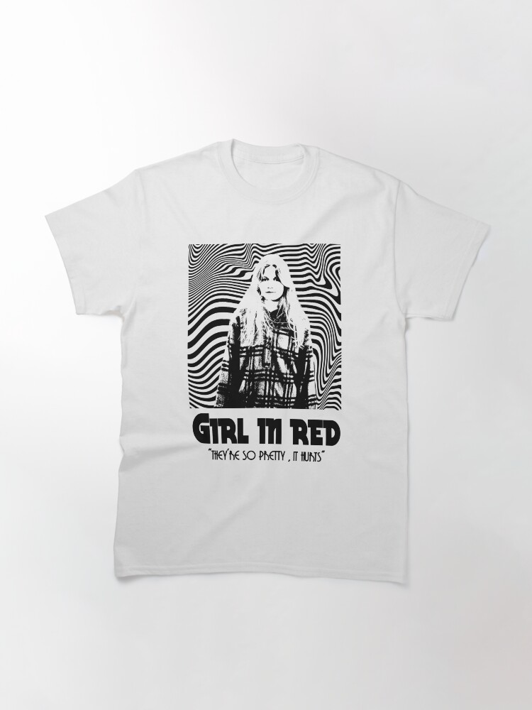 "Girl in red Retro" Tshirt by marinagb Redbubble