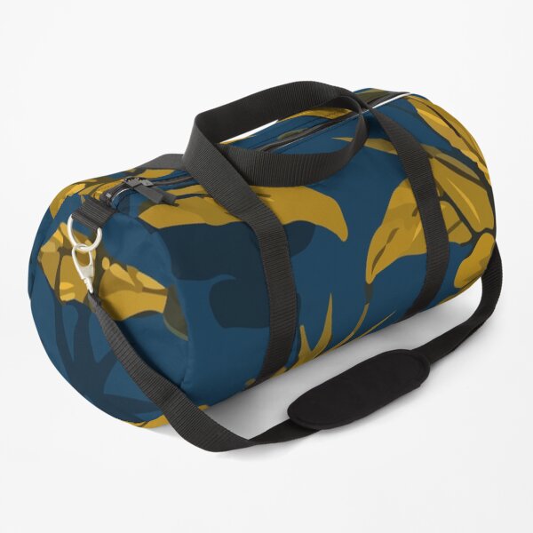 Hand drawn elegant plants pattern Duffle Bag