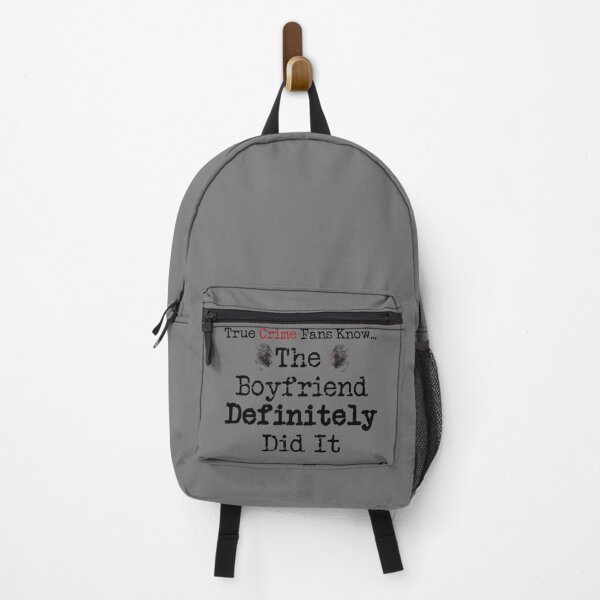 Item preview, True Crime Fans Know... The Boyfriend Did It designed and sold by CrimeLab.