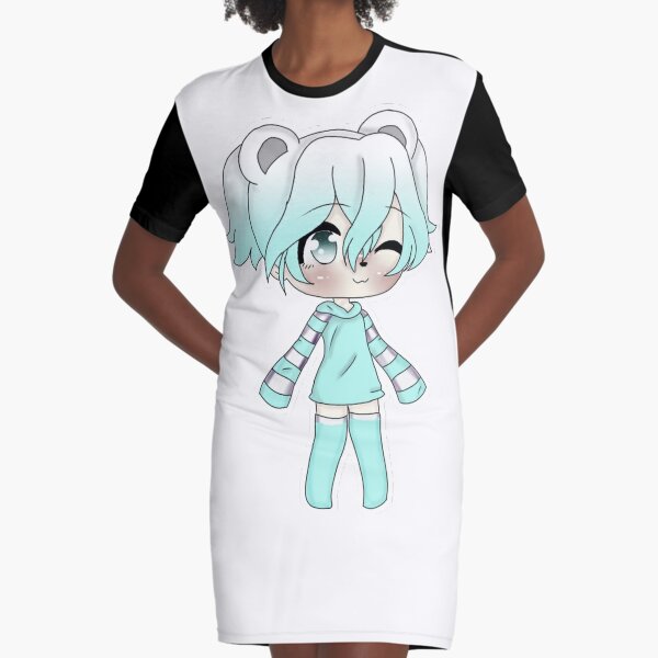 Alice Nice Girl Gacha Life Gacza Club Graphic T Shirt Dress By Megellano Redbubble