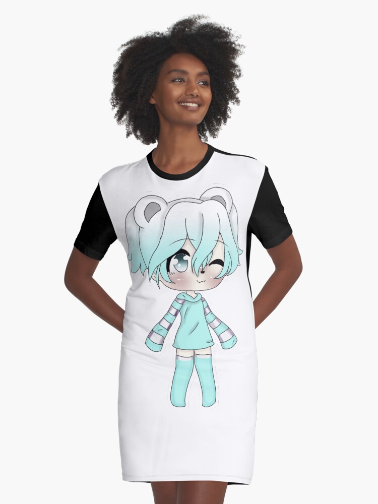 Margaret Good Girl Gacha Life Manga Gacha Club Graphic T Shirt Dress By Megellano Redbubble