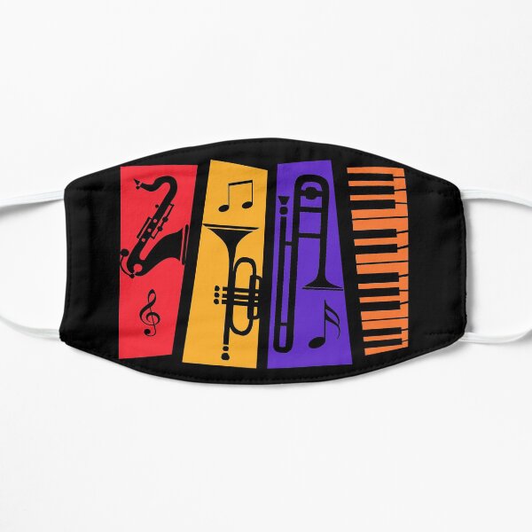 Jazz Instruments Mask