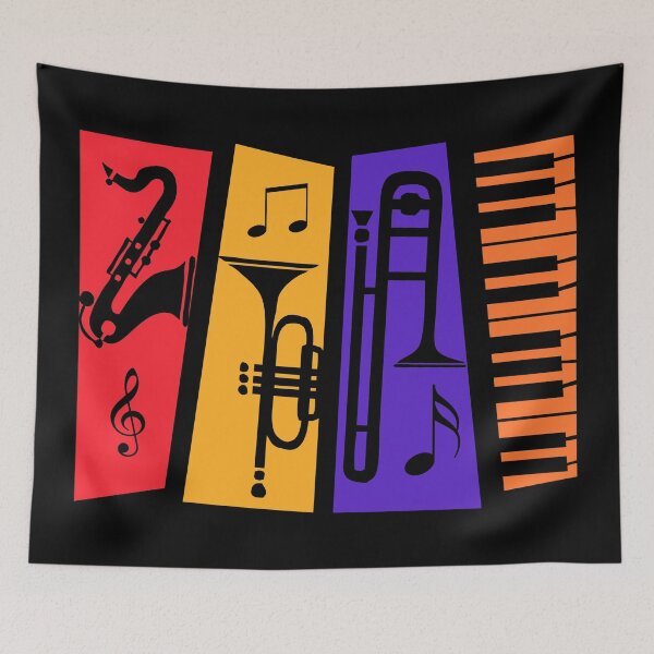Item preview, Jazz Instruments designed and sold by Fives55.