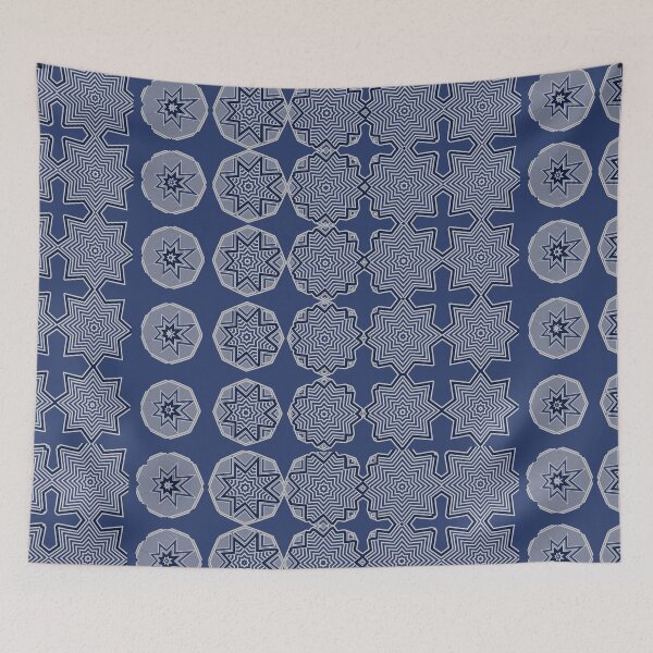 Item preview, Morphed Duo Tone. Funky. Two Blue Pattern Design designed and sold by shirtdan.