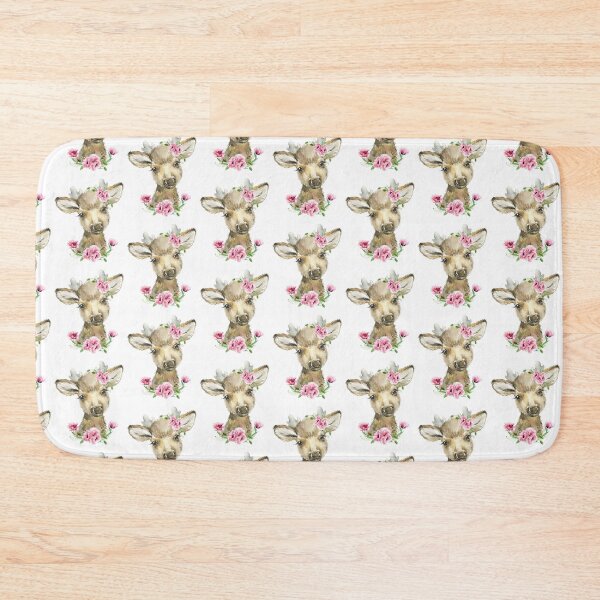 Item preview, Woodland Elk with Pink Floral Poppies designed and sold by Paulele.