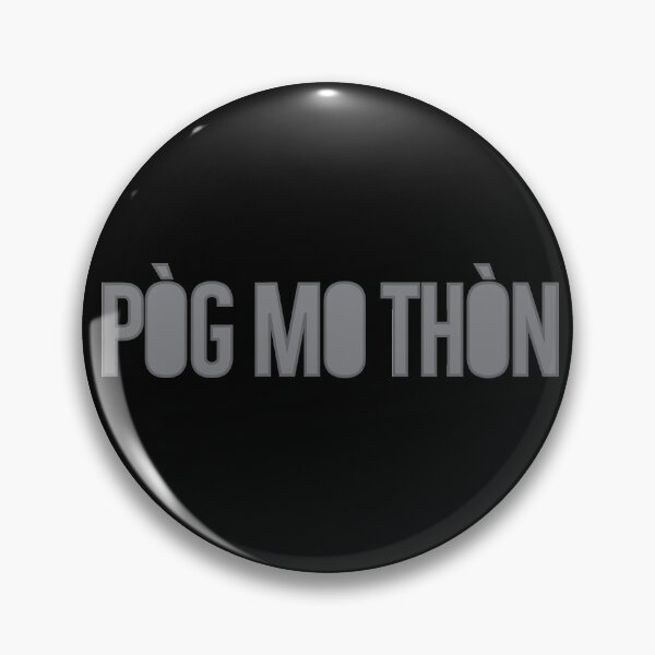 Item preview, Pog mo Thon - Black designed and sold by EllieofSkye.