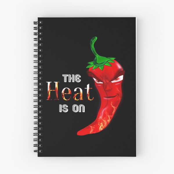 Item preview, hot chilli pepper the heat is on pepperoni hot designed and sold by Raeolus.