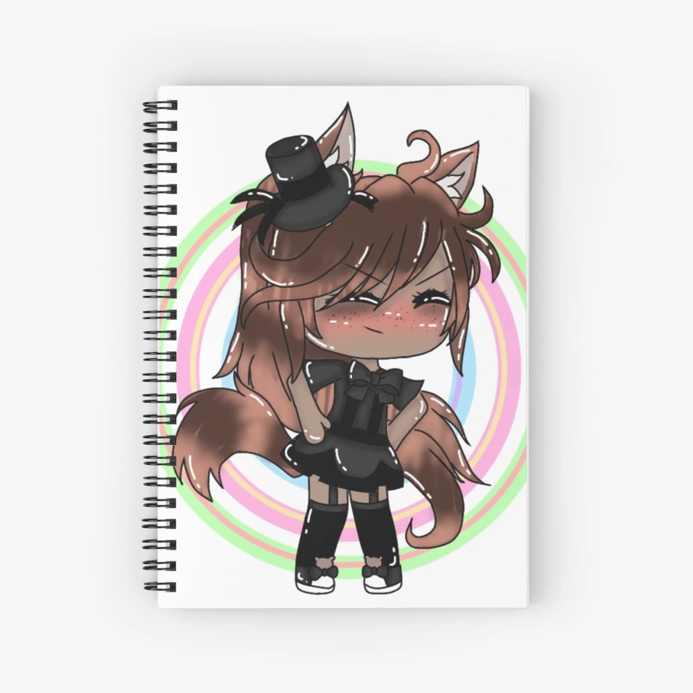 Cookie Gacha Life Spiral Notebook Ruled Line 