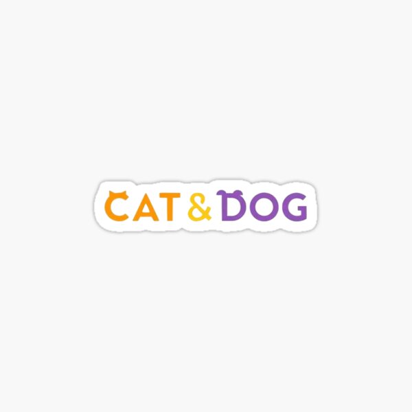 Artikel-Vorschau von Katze & Hund TXT Art.-Nr., designt und verkauft von katherinesbored.