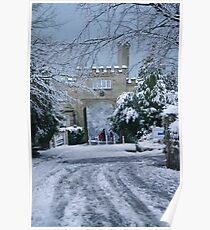 North Lodge, Maze Hill in Snow Poster