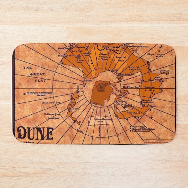 Item preview, DUNE Map designed and sold by LuluStardust.