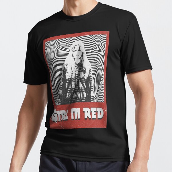 Girl in red | Retro Active T-Shirt