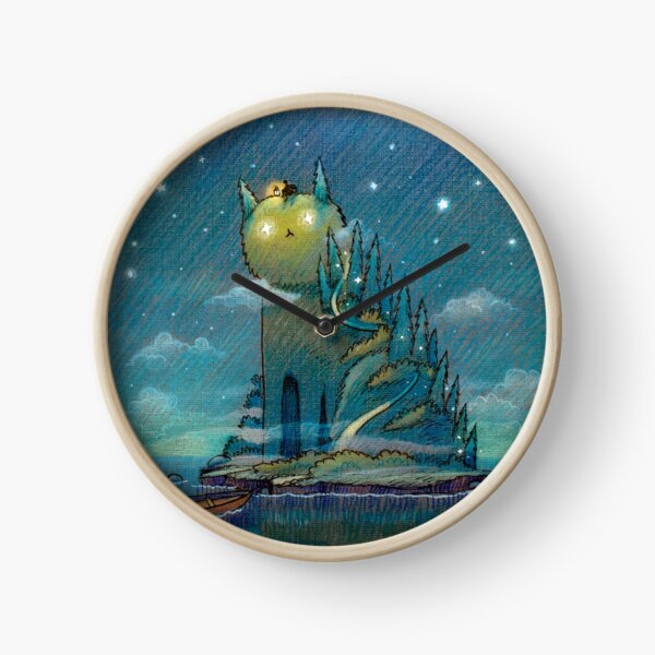 Mysterious Catisland Clock