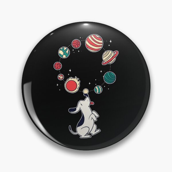 Item preview, Dog juggles with planets designed and sold by DerSenat.