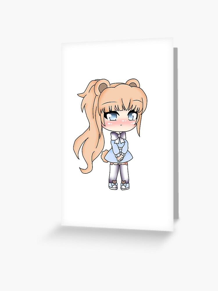 Gacha Life - Cute Gacha Girl - Greeting Card for Sale by