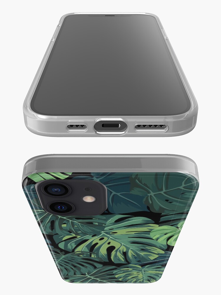 Alternate view of Monstera leaves iPhone Case & Cover