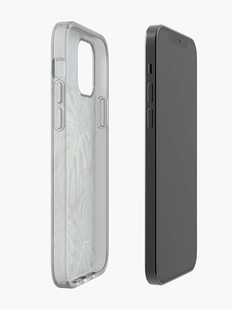 Alternate view of Monstera leaves iPhone Case & Cover