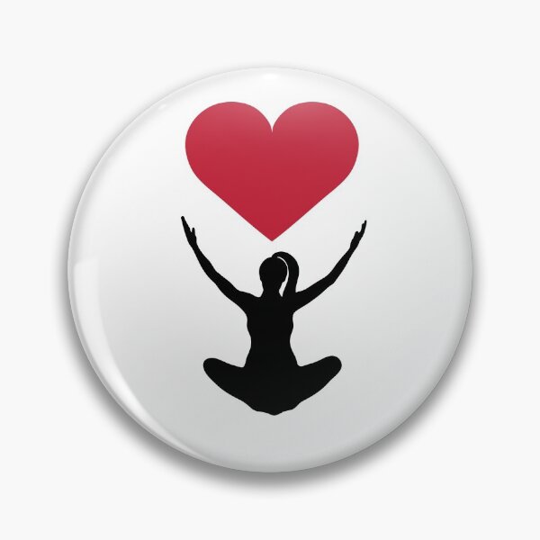 Item preview, Yoga Love cross-legged designed and sold by dasmoment.