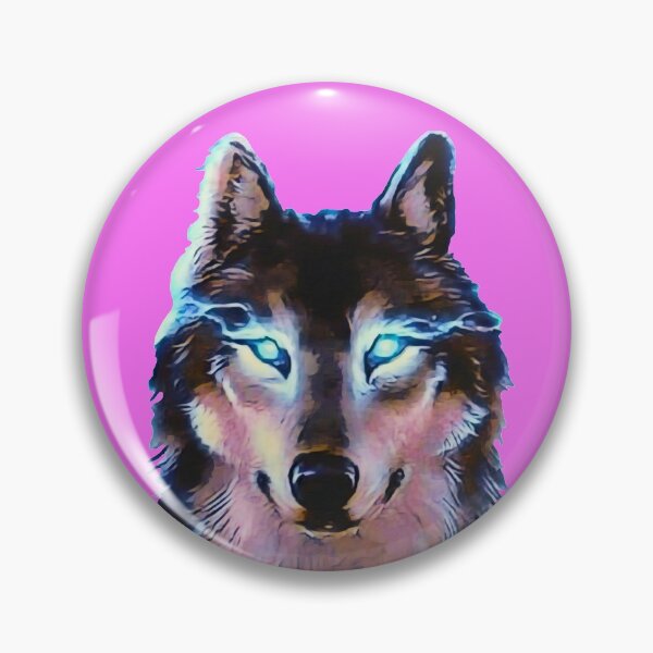 Item preview, Wolf with green shining eyes designed and sold by helenkaiy.