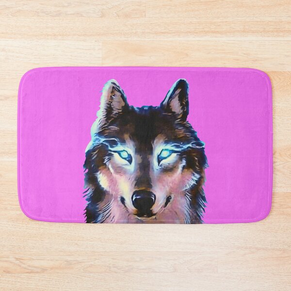 Item preview, Wolf with green shining eyes designed and sold by helenkaiy.