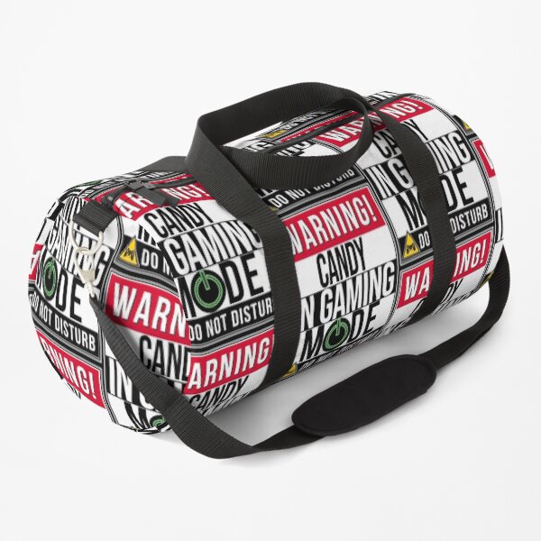 Warning Candy In Gaming Mode - Funny Girl Gamer Gift For Candy Duffle Bag