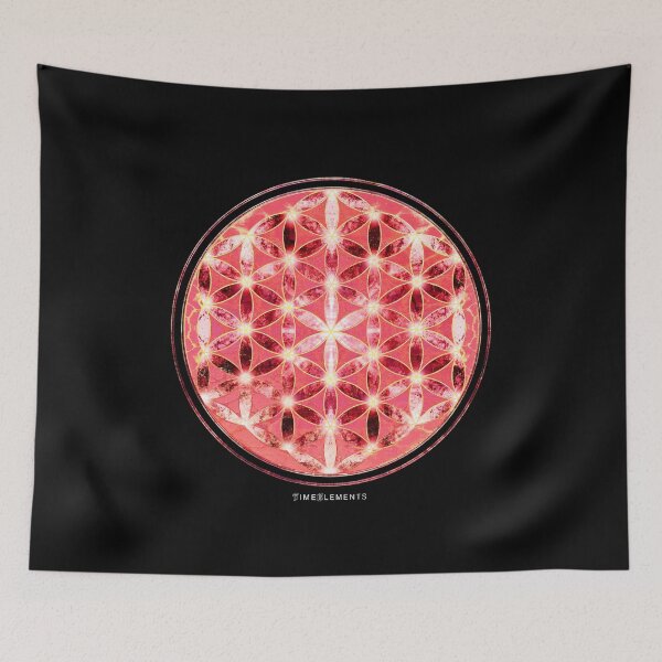 Item preview, flower of life pink blood designed and sold by filippobassano.