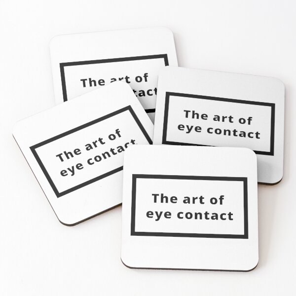 Item preview, The art of eye contact designed and sold by Omeris.