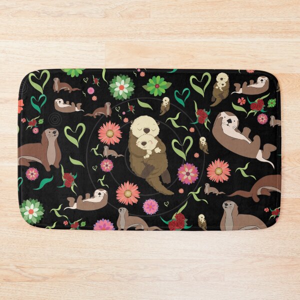 Item preview, Sea Otters pattern amazing sea otters Art designed and sold by kalimiro.