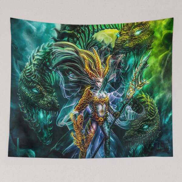 Item preview, fwc 5908 dragon fantasy designed and sold by fred chiea.