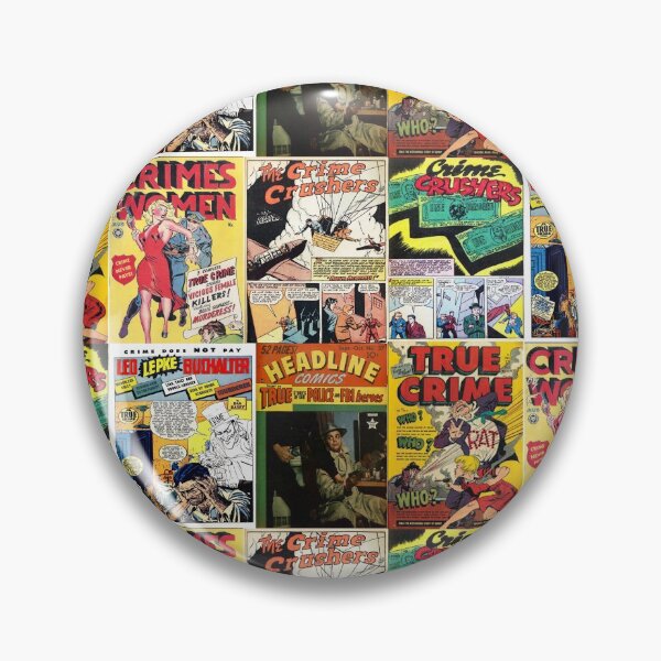 Item preview, Vintage Crime Comics designed and sold by CrimeLab.