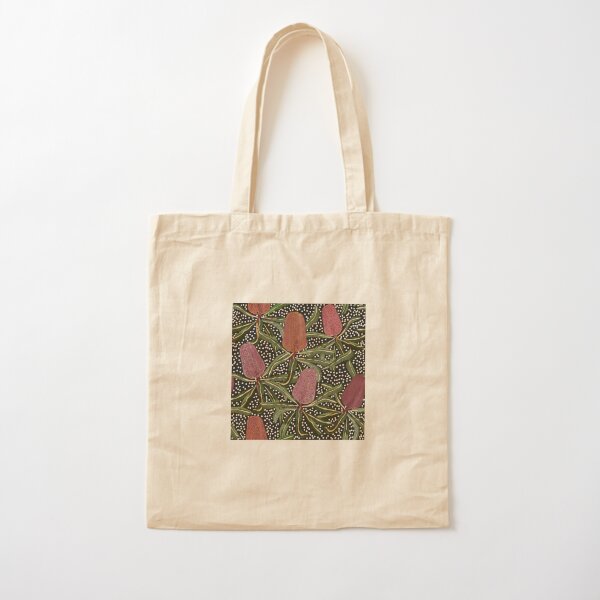 Banksia dot Cotton Tote Bag