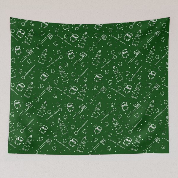 Item preview, Dental Hygienist Seamless Pattern designed and sold by Alawstrations.