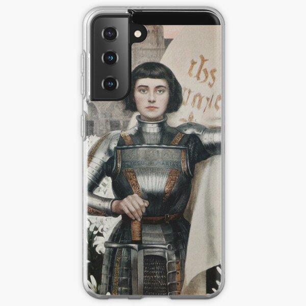 A 1903 engraving of Joan of Arc. Samsung Galaxy Soft Case