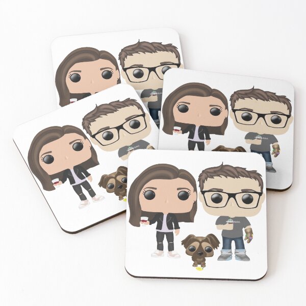 Item preview, ATWWD funko pops - christine, em, gio and lemon designed and sold by ofspaceandtime.