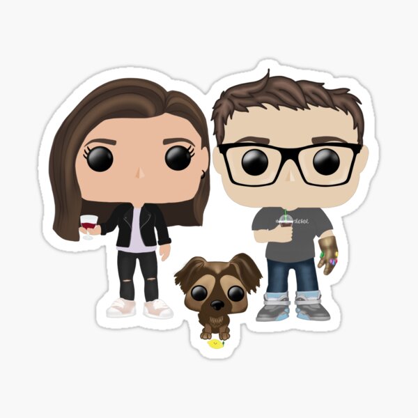 Artikel-Vorschau von ATWWD Funko Pops – Christine, Em, Gio und Zitrone, designt und verkauft von ofspaceandtime.