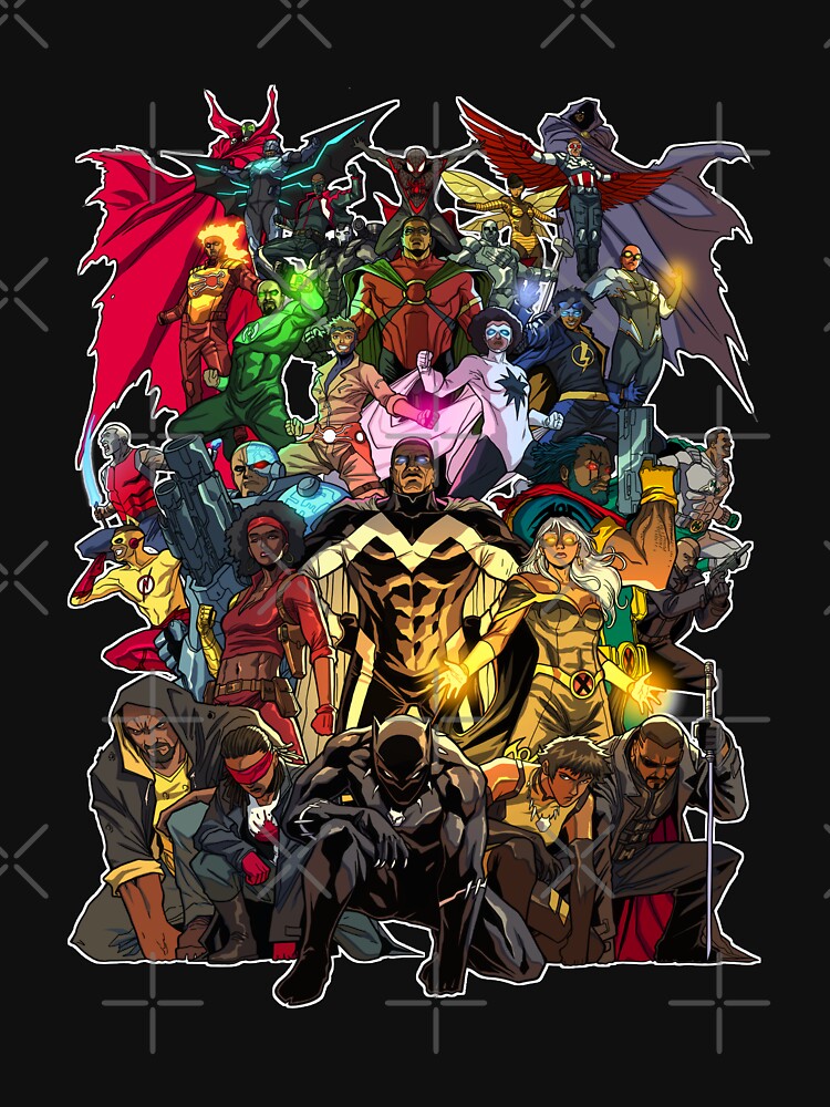 "Heroes of Color" Tshirt by Redbubble