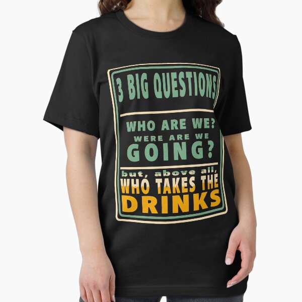 Item preview, 3 questions that a human must answer sooner or later designed and sold by Qbclothing.