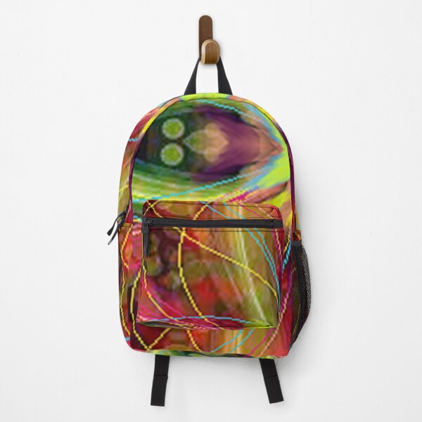 Item preview, Vibrant red,yellow ,psychedelic arte abstracto,abstract art design designed and sold by Adri Barnard.
