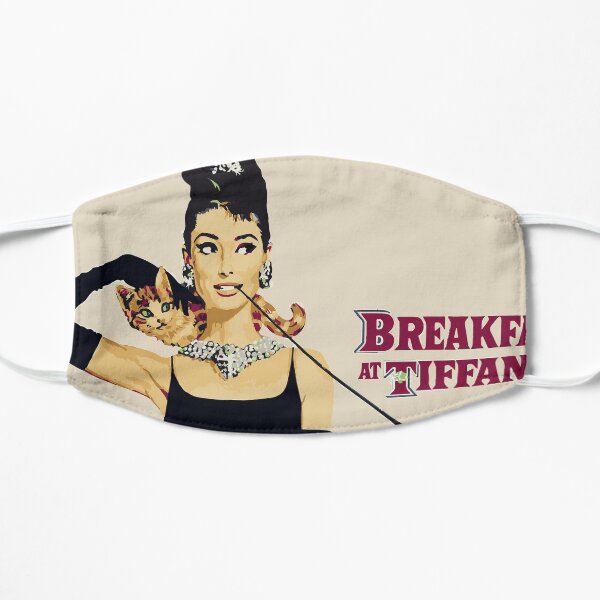 Breakfast at Tiffanys | Audrey Hepburn Flat Mask
