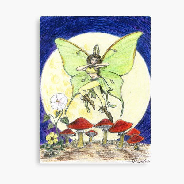 Luna Moth Canvas Print