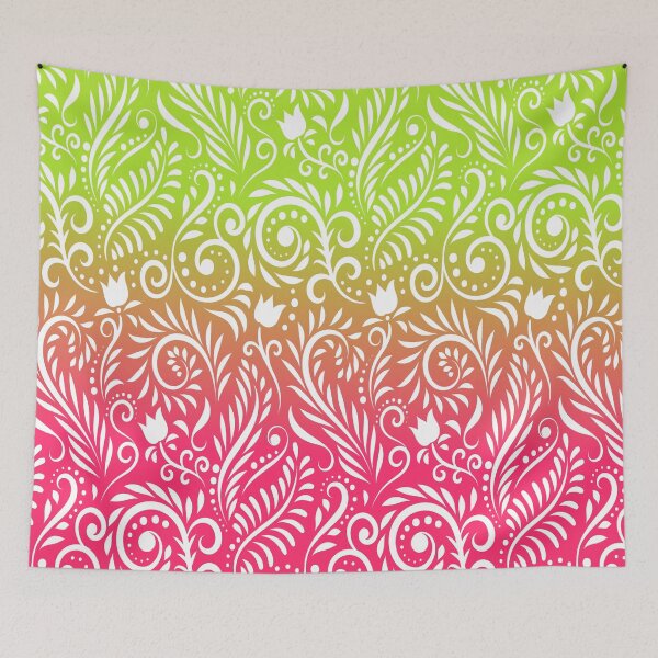 Item preview, Floral and Leaves - Grapefruit & Lime (Citrus Lover Collection) designed and sold by CreativityRoams.