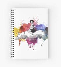 Cuaderno de espiral La princesa Mononoke