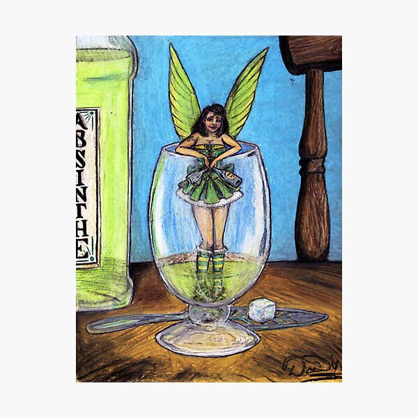 The Green Fairy Photographic Print