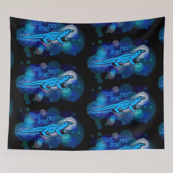 Item preview, Day 15- Watercolour Komodo Dragon designed and sold by CelticDragoness.