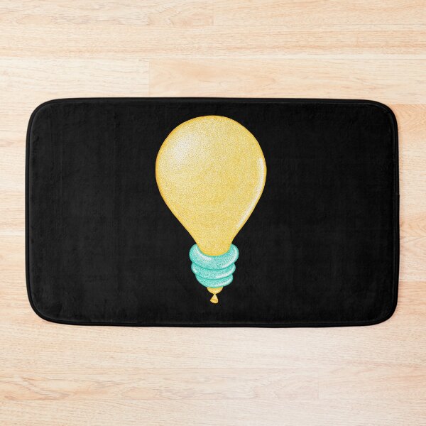 Item preview, Light bulb art balloon twisting pointillism painting designed and sold by MitoP.
