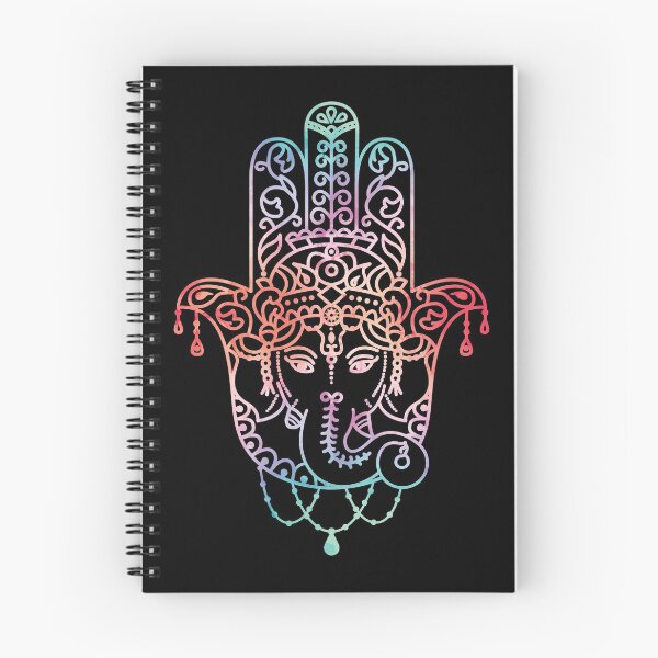 Artikelvorschau, Atemberaubende Fatima-Hand – Hamsa 2 (klare, farbenfrohe Zeichnung mit Marmoreffekt) entworfen und verkauft von FK-UK.