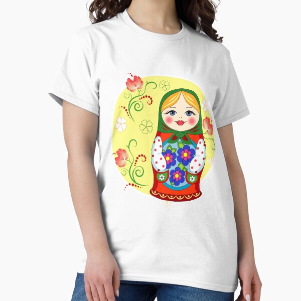 Item preview, Entzückende russische Puppe designed and sold by The Artisanum.