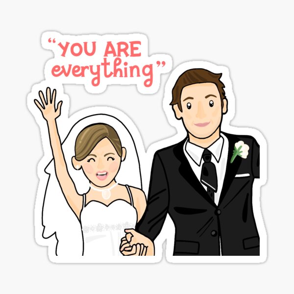 Item preview, The Office Jim & Pam designed and sold by cutermelon.
