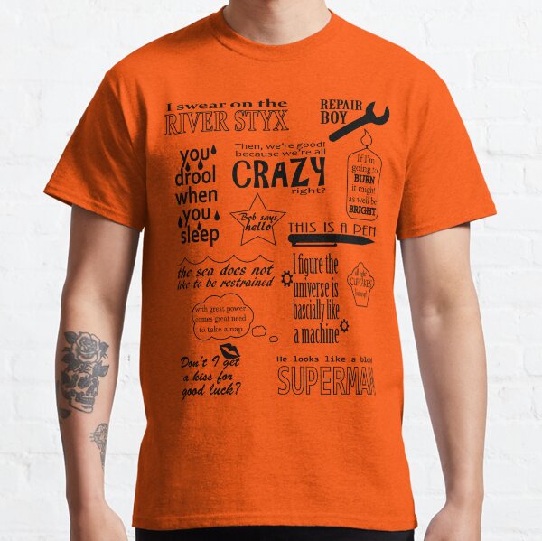 Heroes of Olympus Quotes Classic T-Shirt